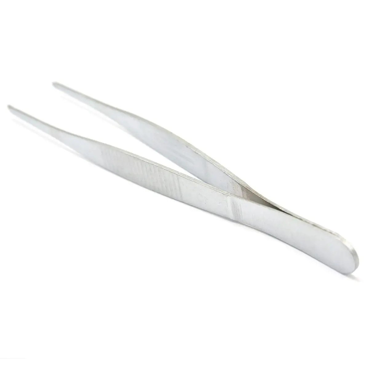 14 Cm Rvs Pincet Rechte Ronde Tip Chemie Medische Tool Lab Gebruik