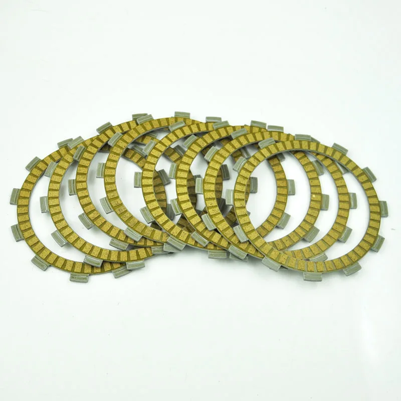 

8pcs Motocycle Friction Clutch Plates Set For Suzuki RM250 88-95 RMX250 89-91 RMX250 94-00 LT500R 87-90 GV700GL Madura 1985