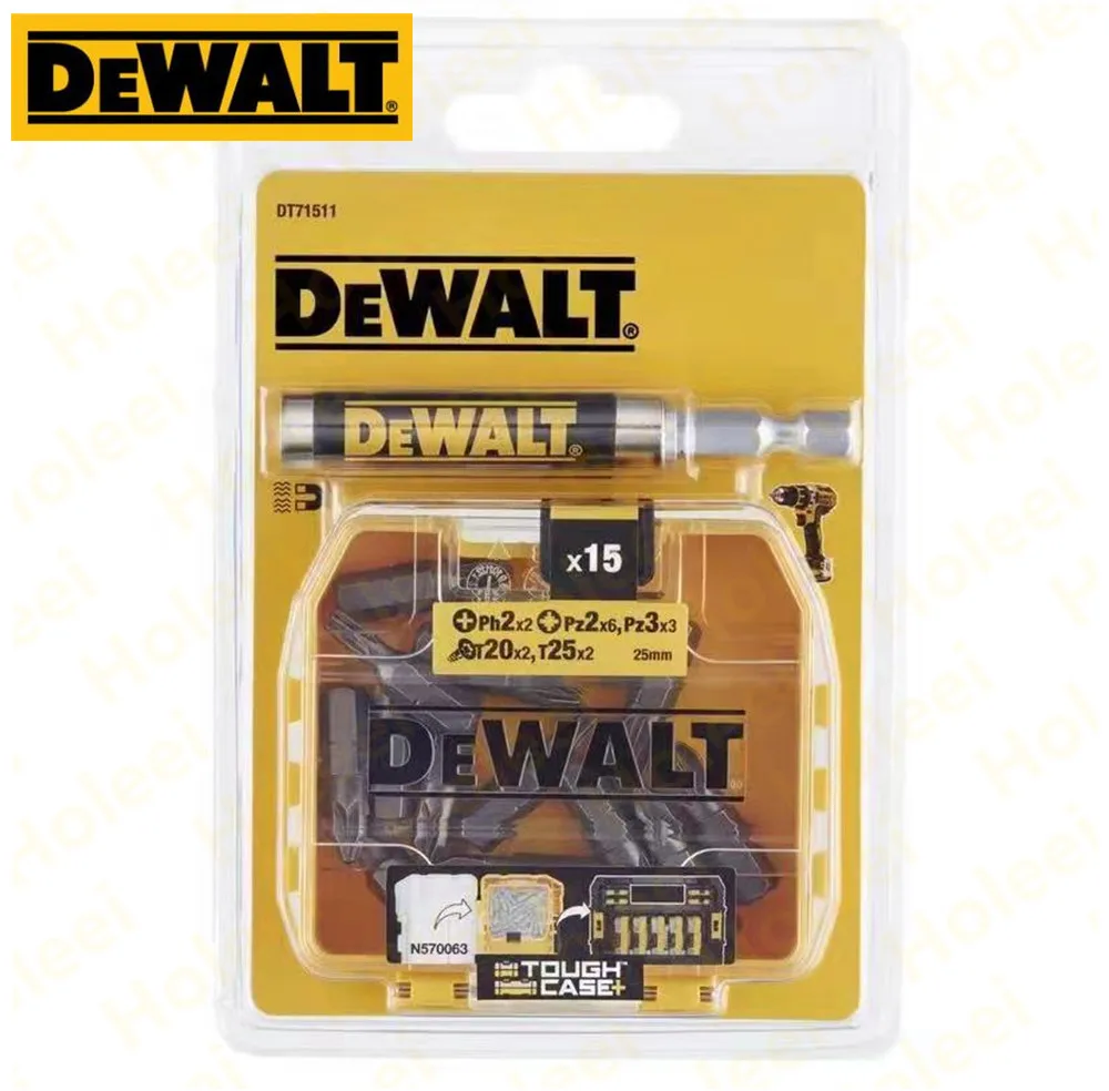 Dewalt bits conjunto para dt71511 impacto torção chave de fenda cabeça conjunto bit