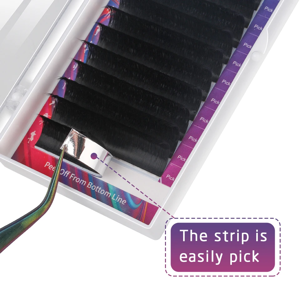 THINKSHOW Easy Fan Lashes Bloom Estensione delle ciglia Fioritura automatica Ventaglio veloce Ventagli fai da te Ciglia finte visone Strumento per il trucco