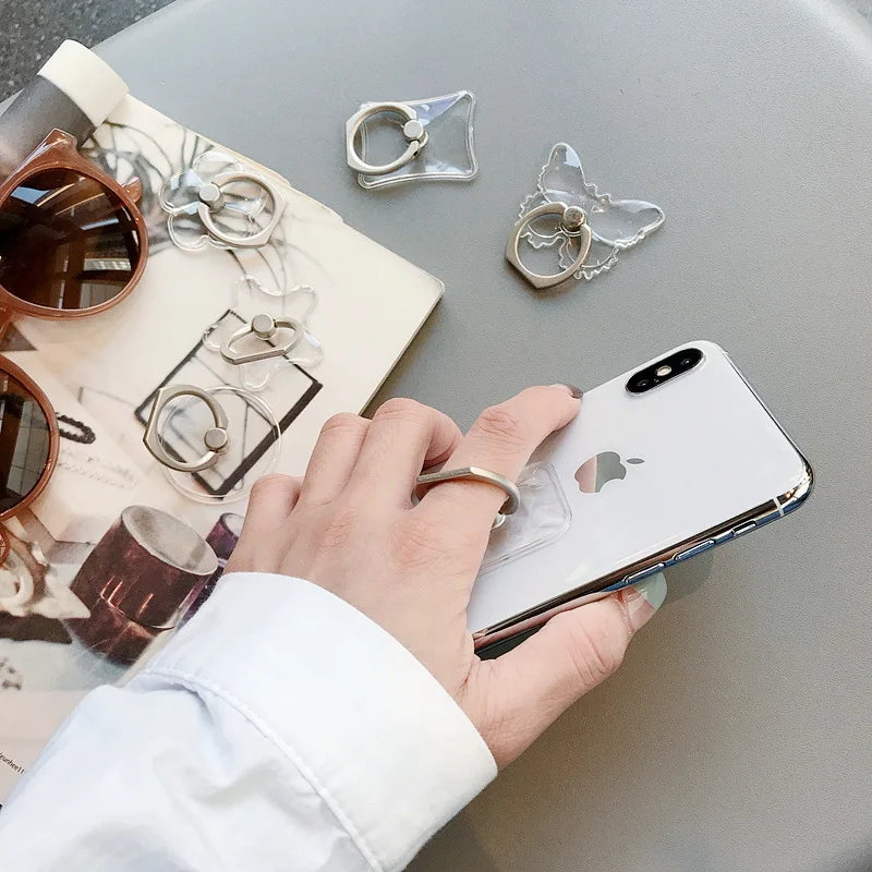 Soporte de anillo de agarre giratorio para teléfono móvil, accesorio Universal giratorio de 360 grados, para todos los teléfonos móviles y tabletas