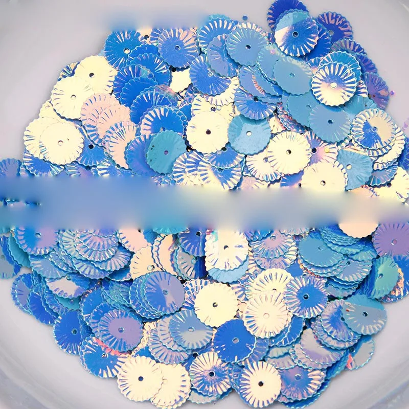 DIY sequins bright golden light 10mm chrysanthemum beads shoes clothing hats decoration materials wedding accessories