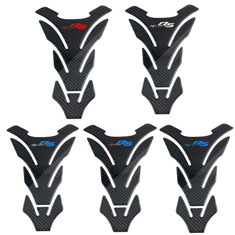 3D Carbon Fiber Motorcycle Fuel Tank Pad Cover Protector Decal Stickers For R1100RS R 1100 RS R1100 RS