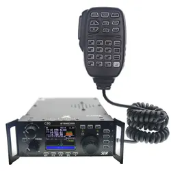 Xiegu G90 HF Transceptor Amateur Radio20W SSB/CW/AM/FM 0.5-30MHz Estructura SDR con sintonizador de antena automático incorporado