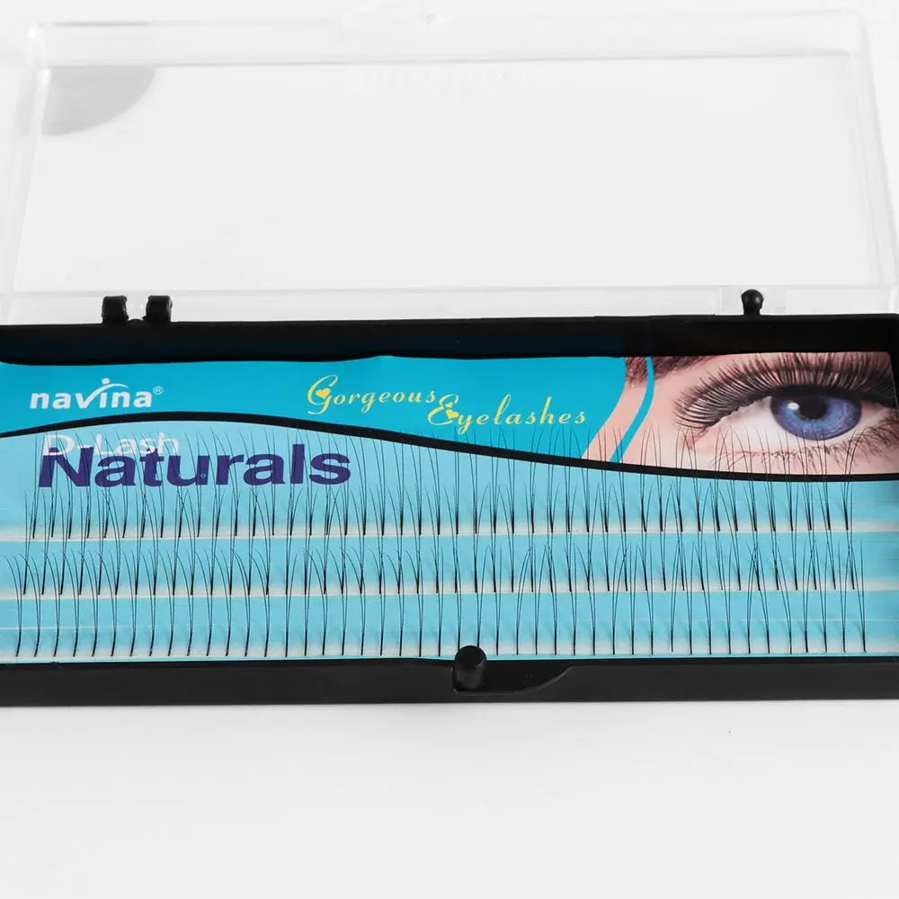 Natural Long Instantly Tripling The Volume Individual Eyelashes Extension 2D 3D Volume Fan Faux Mink Hair False Eyelashes