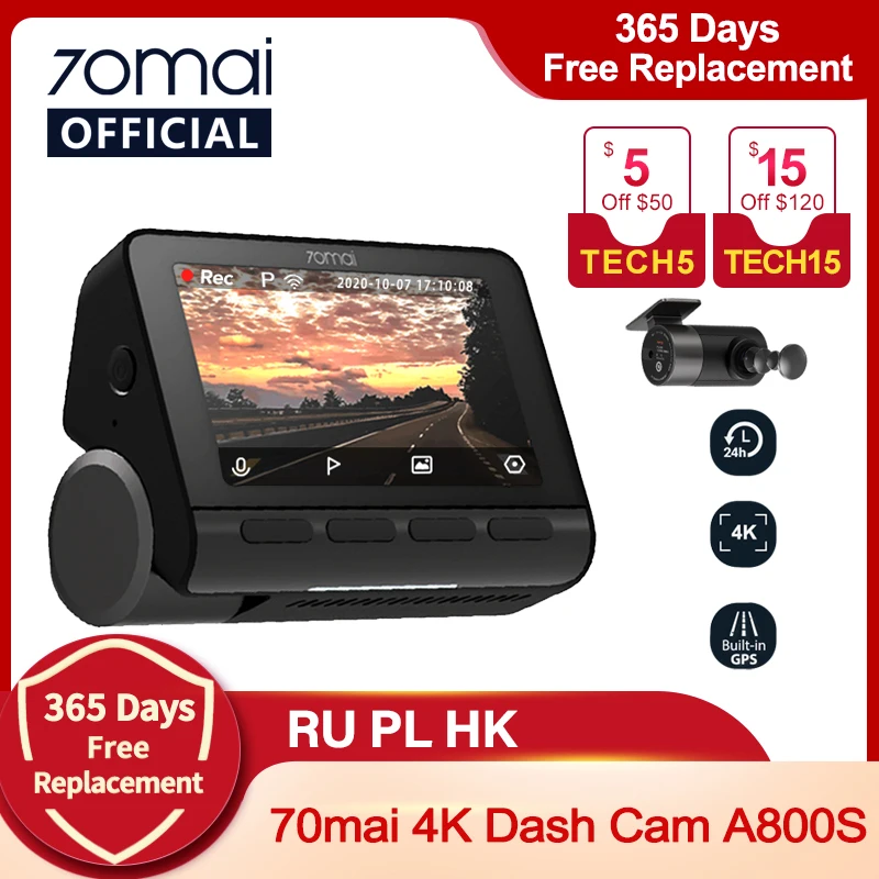 Camera A800SE: A Análise Completa da Dash Cam 4K UHD com GPS e Suporte a Modo de Estacionamento 24h