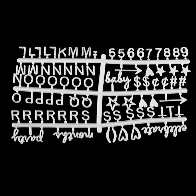 Characters For Felt Letter Board Used As Photo Clips For Changeable Letter Board