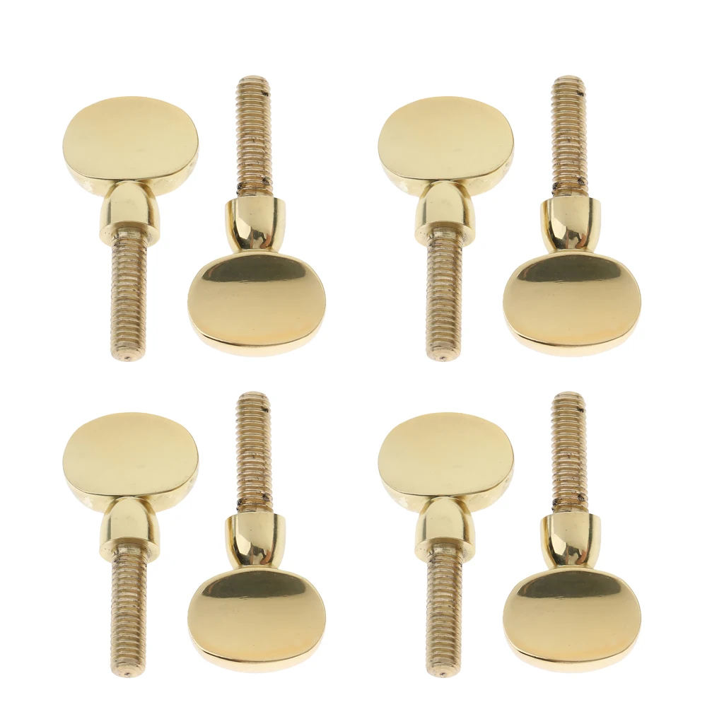 Pack of 8 Saxophone Sax Neck Receiver Tightening Screw Brass