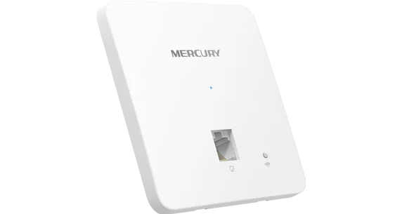 MERCURY 300M wireless panel AP MIAP300P MIAP300P 86 boxes 300Mbps fat and thin standard PoE 802.3af/at 4 SSIDs MAC 10/100M RJ45