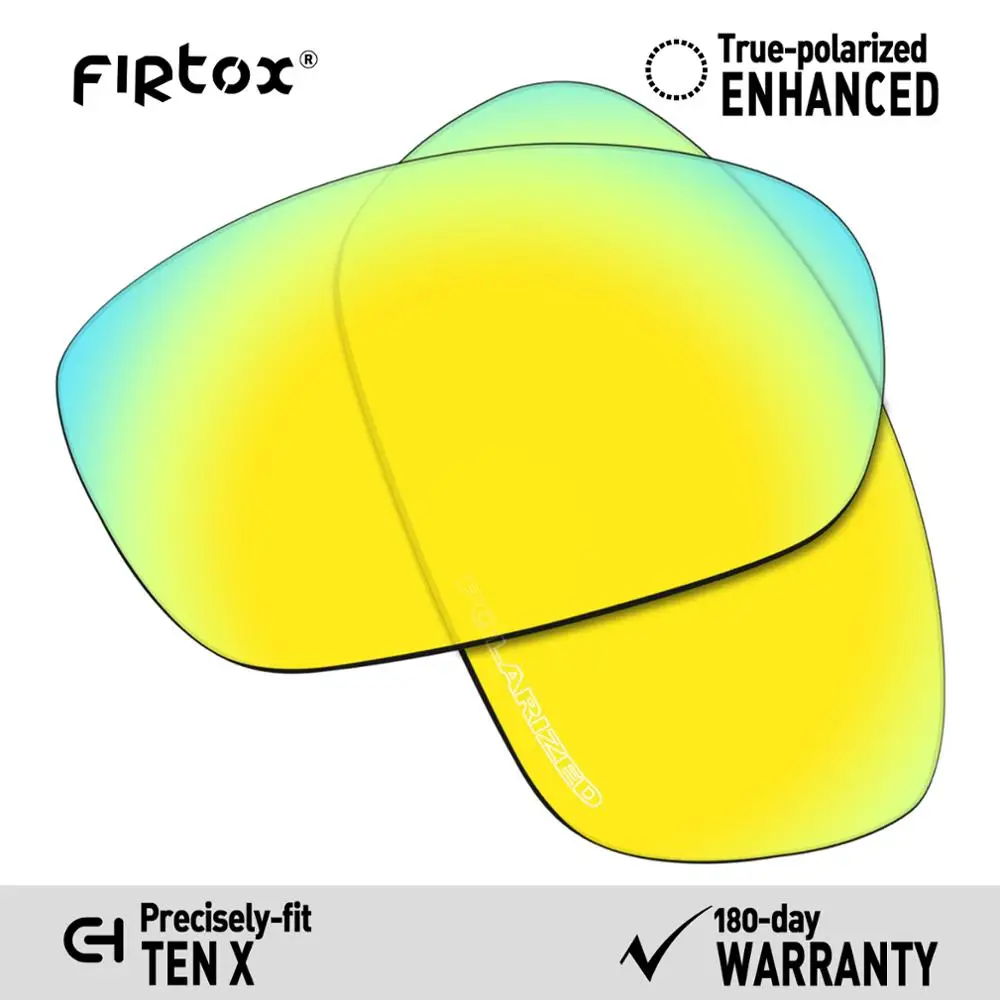 Firtox Anti-Seawater Polarized Lenses Replacement for-Oakley Ten OO9128 Sunglasses (Lens Only) - Multiple Colors