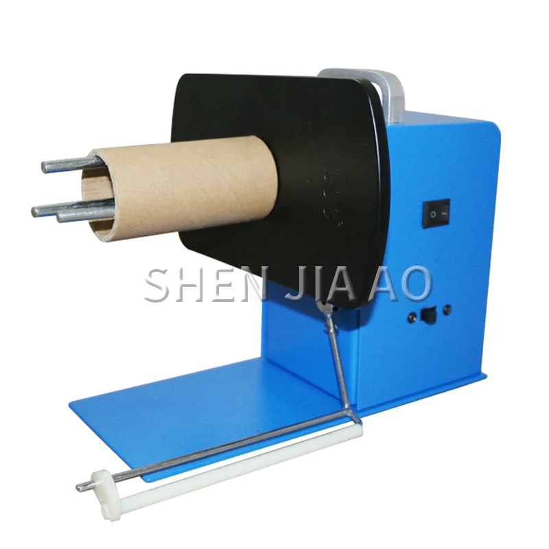 Máquina Rebobinadora Automática de Papel Multifuncional 220v Descrição da Etiqueta em Torno do Enrolador do Alimentador Máquina de Recebimento do Papel Peça
