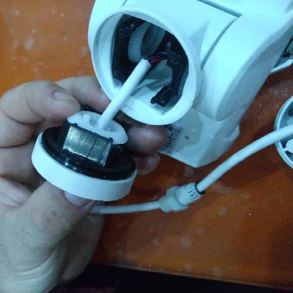 Surveillance Security CCTV Camera PTZ Rotation Gear Internal Replacement Repair Parts Control Vertically Turning Up and Down