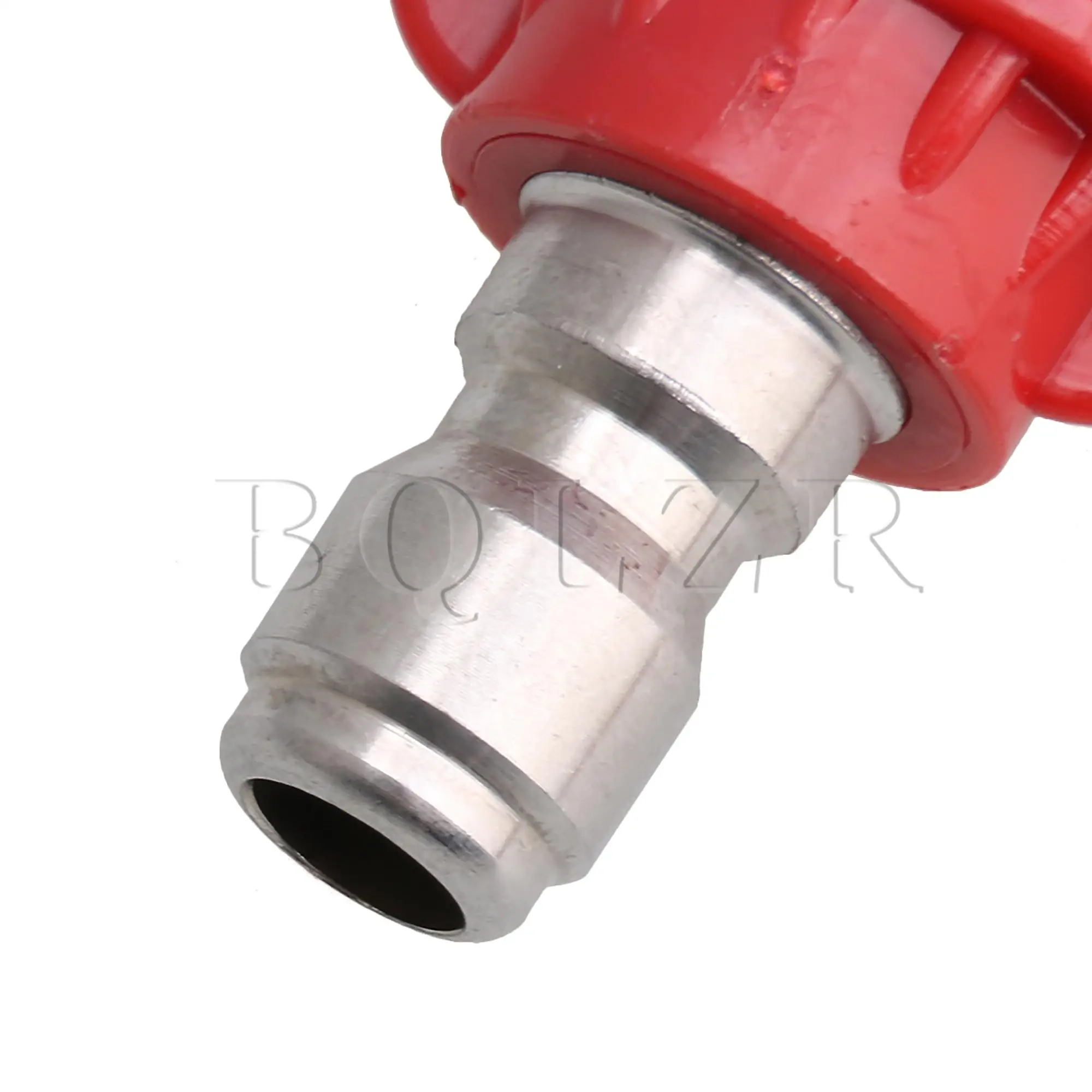 Bqlzr 10Pcs Rvs 0 Graden Sproeikop Tip 1.0 1.2 1.4 1.6Mm Rood