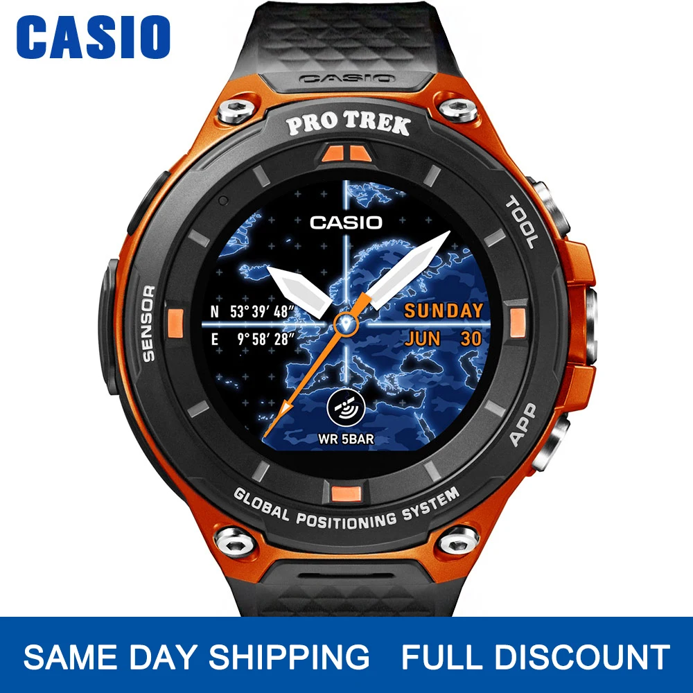 Casio montre hommes g shock marque de luxe étanche Sport montre-bracelet montre intelligente quartz montres hommes montresTracker de fitness Android