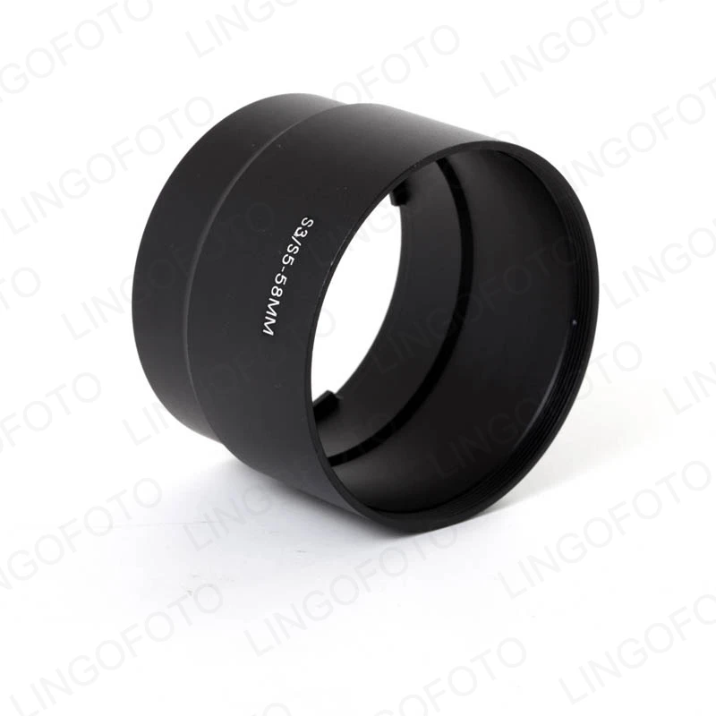 58mm Filter Adapter Tube Ring for Canon Powershot S3/S5 Digital Camera LC8342