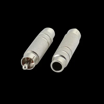 

RCA Male Plug to 6.35mm Female Jack Audio Adapter RCA Plug to Female 6.35mm Socket Connector 6.35mm to RCA Adapter