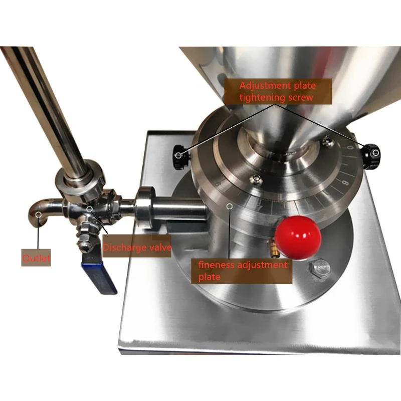  Commercial sesame almond paste maker  colloid mill electric  peanut butter machine