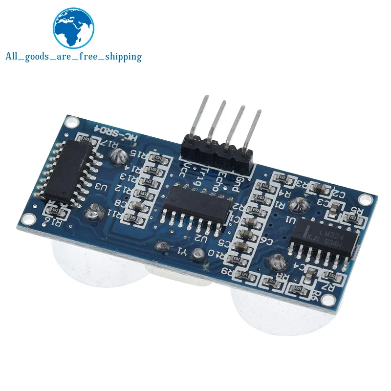 TZT Ultrasonic sensor HC-SR04 HCSR04 to world Ultrasonic Wave Detector Ranging Module HC SR04 HCSR04 Distance Sensor For Arduino