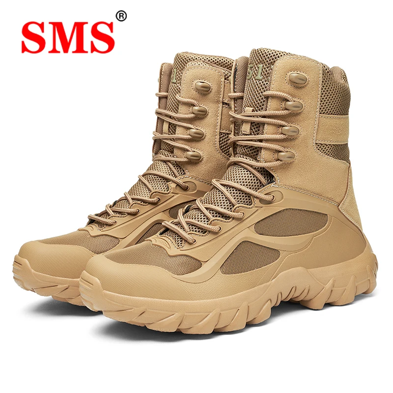 

Men Military Boots Outdoor Sneakers Male Hiking Shoes Men Special Force Desert Tactical Combat Ankle Boots Men Work Army Boots