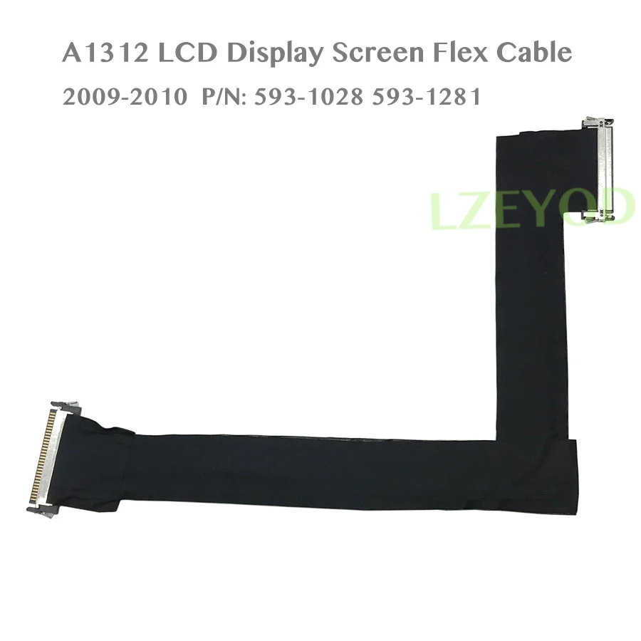 New LCD LED LVDS Screen Display Video Flex Cable 593-1028 593-1281 For iMac 27