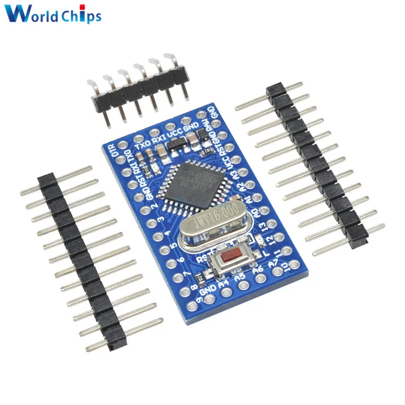 Pro Mini Module Atmega168 Atmega168P 16M 16mhz 5V For Arduino Nano Microcontrol Micro Control Board Replace Atmega328 Bootloader