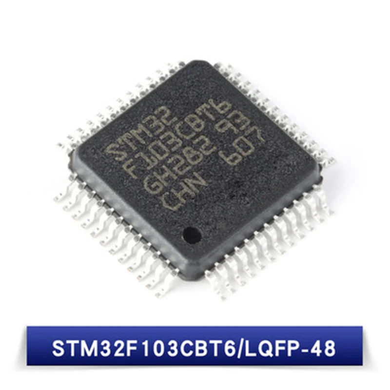 الأصلي 32 وحدة تحكم مصغرة بالبت Stm32f103c8t6 Stm32f103cbt6lqfp 48 معالج أي آر إم كورتكس M3 ومبتكرة واحدة رقاقة الحواسيب الصغيرة 64KB