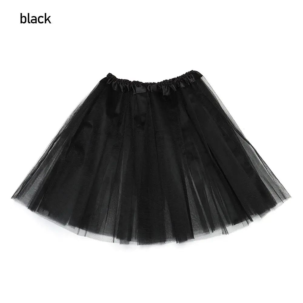 

Women Classic Elastic Pleated Dance Ballet Skirts Lolita Petticoat Tutus Skirt Puffy Skirts