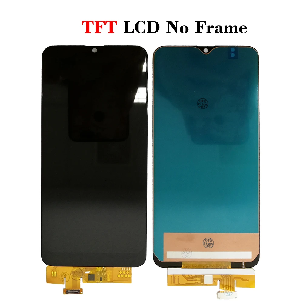 Super AMOLED For SAMSUNG Galaxy A20 2019 LCD Display With Frame SM-A205F/DS A205FN A205YN A205 Screen Touch Digitizer Assembly