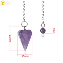 Reiki Healing Pendulum with Stones #6