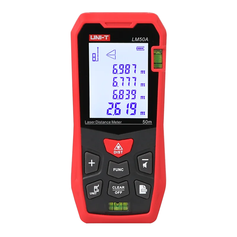 UNI-T Laser-afstandsmeter LM50A LM70A LM100A LM120A Laser Afstandsmeter Digitale Afstandsmeter Meetlint