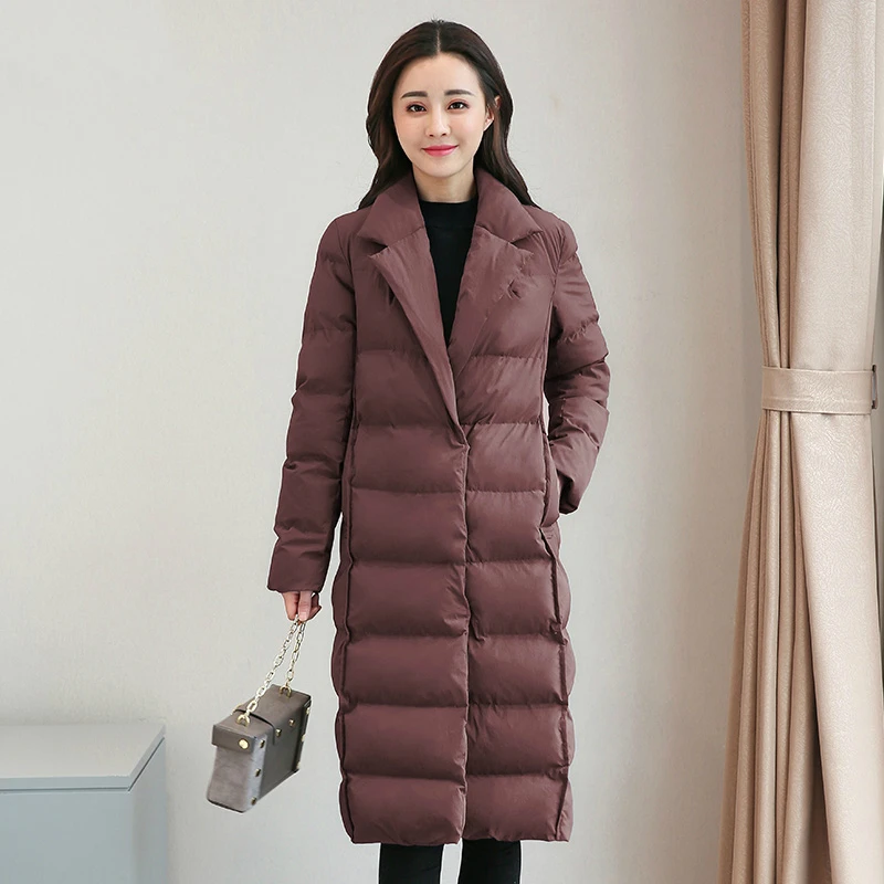 4XL Plus Winter Size Jacket Women Korean Fashion Coat 2023 Long Ladies Clothes Outwear Parkas Tops Chaqueta Mujer LWL811