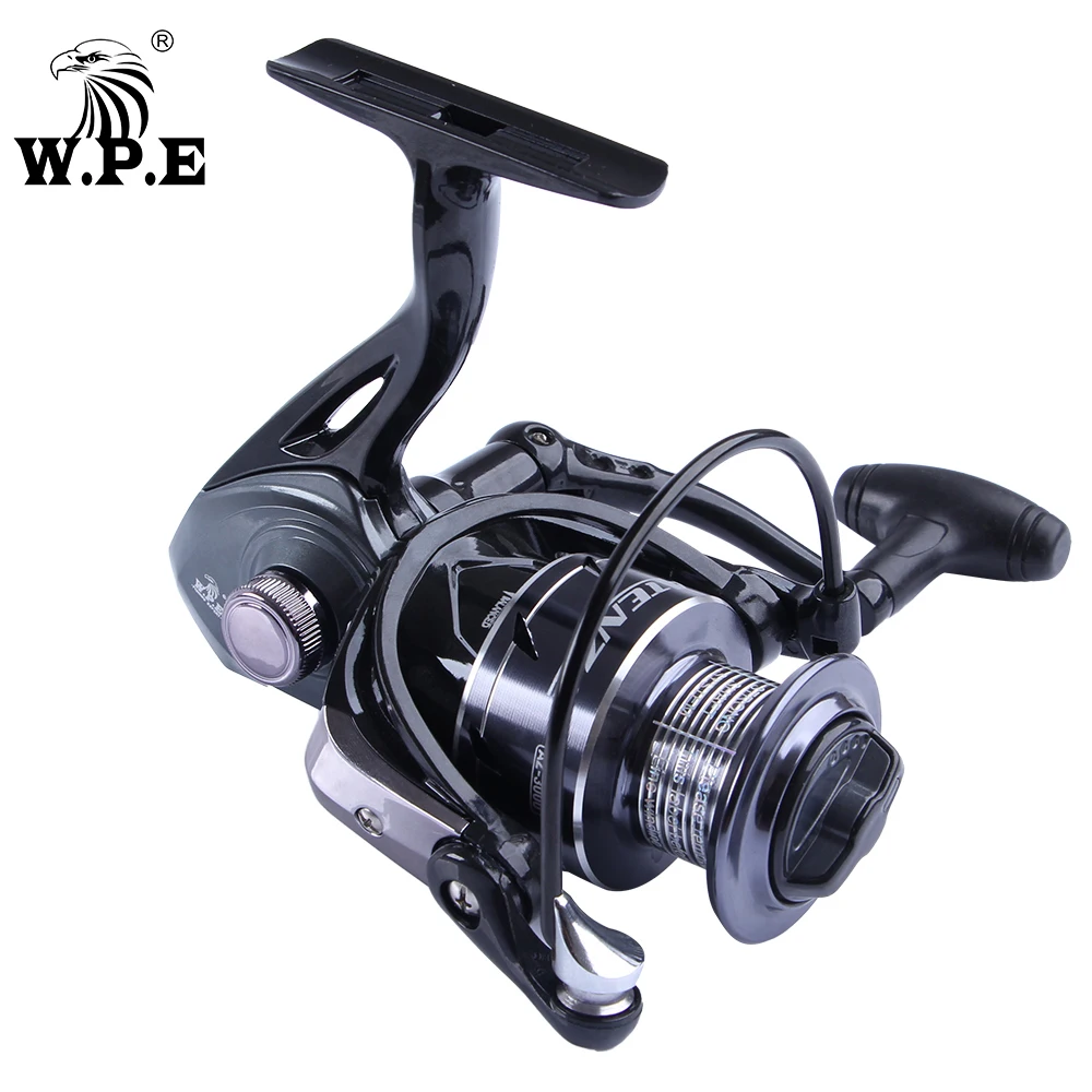 W.P.E ATENZA 9+1 Ball Bearing Spinning Fishing Wheel High Speed 8KG Max Drag Power Freshwater Carp Fishing Reel 2000-5000 Series