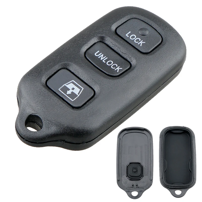 4 Buttons Car Keyless Key Fob Case Shell Remote Cover for TOYOTA 4Runner Camry Corolla Echo FJ Cruiser Highlander Matrix