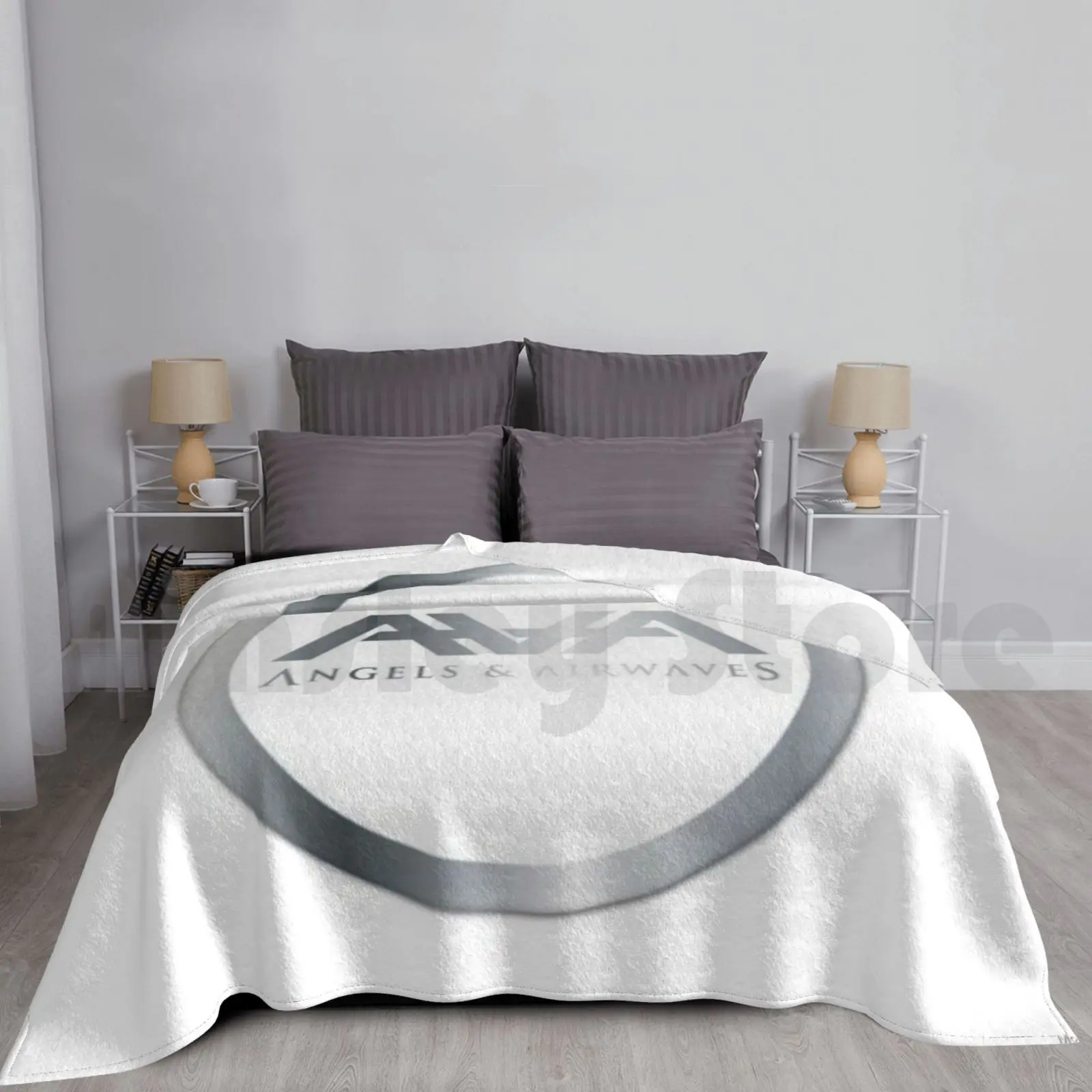 Angels And Airwaves Blanket Fashion Custom Angels And Airwaves Tom Delonge Blink 182 Pop Punk Ava Logo Ava Tom