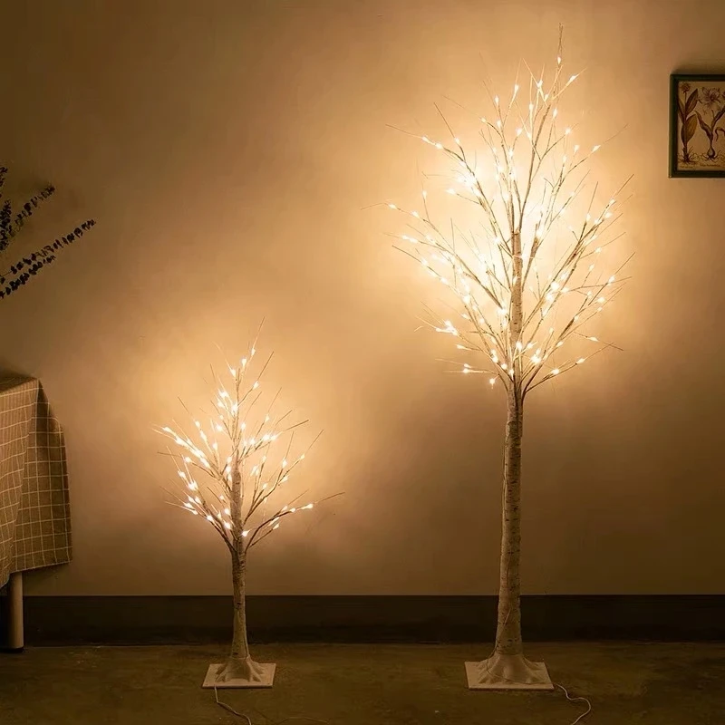 Tree Lighting Illuminated Tree Lights LED Christmas Simulation Tree Lamp Emulate The Branch Shape Lamp Home Holiday Decoration