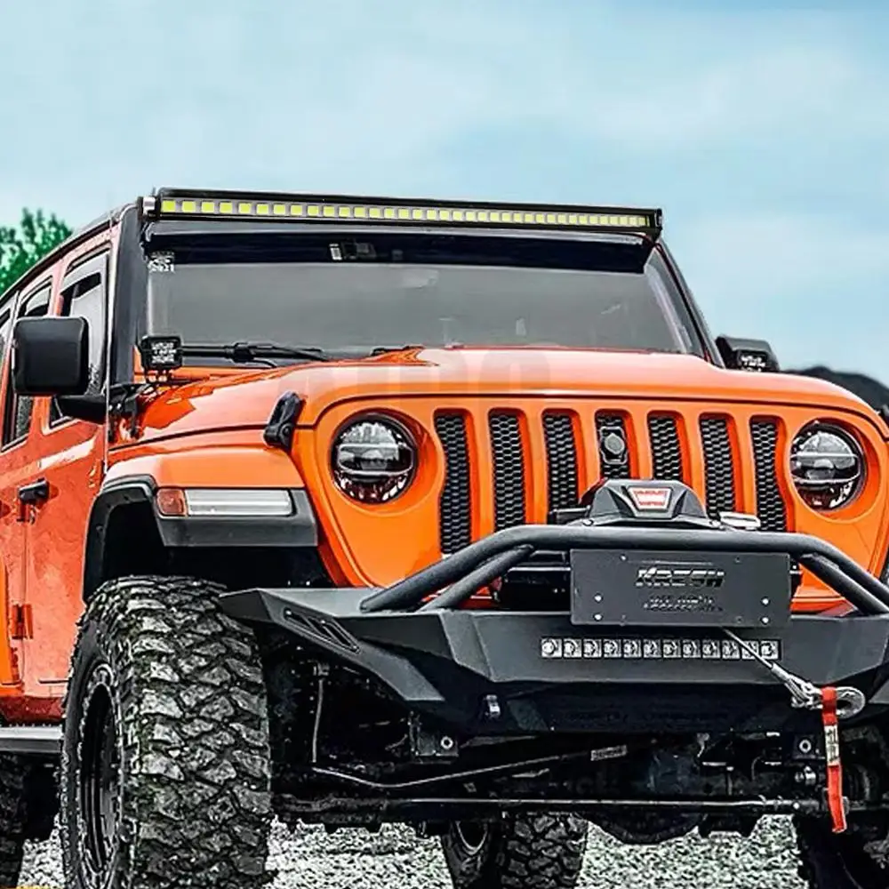 Neue Rc Auto Dach Lampe 24 36 Led Licht Bar Für 1/10 Rc Crawler Trax Axial Scx10 90046/47 90060 scx24 Wrangler D90 Rubicon Körper – Detail 8