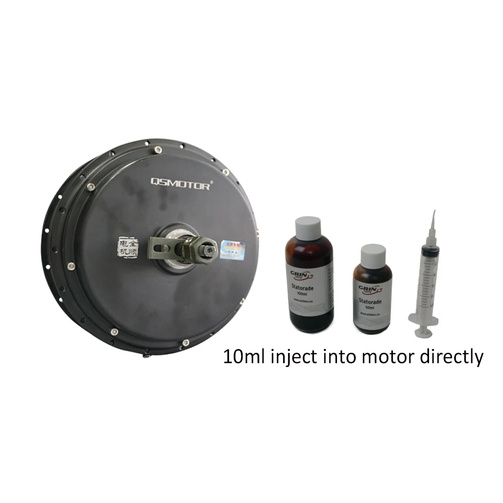 QSmotor 3000W Spoke BLDC Hub Motor With Statorade Ferrofluid For Eletric Vehicle