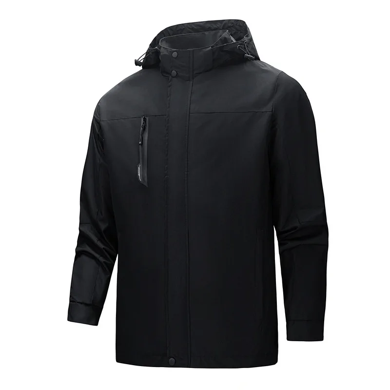 

MINDYGOO High Quality Wholesale Custom Logo Winter Outdoor Men’S Waterproof Windbreaker Jacket Plus-Size