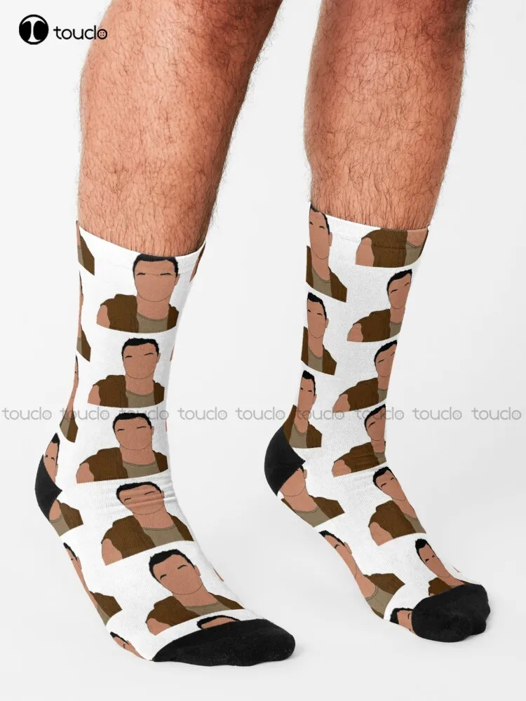 S11 Gallagher House - Mickey Shameless Mickey Milkovich Mickey Socks Girls Soccer Socks Personalized Custom 360° Digital Print