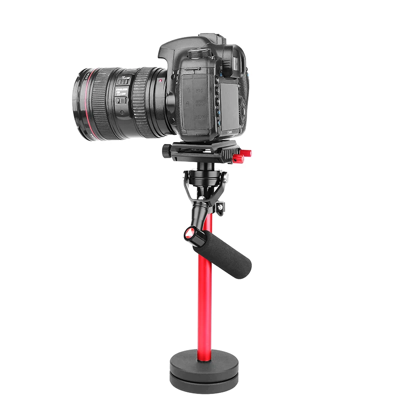 KINGJOY VS001 ręczny stabilizator wideo ze stopu aluminium do Steadycam Steadicam do aparatu Canon Nikon Sony DSLR