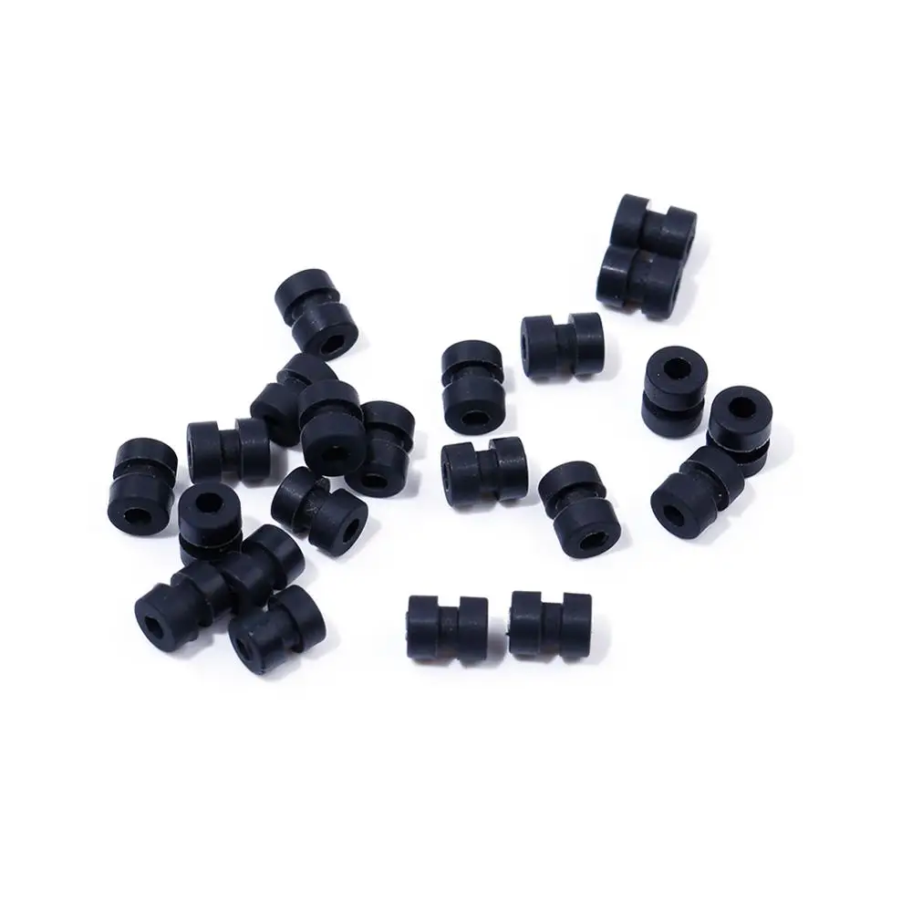 M2 M3 M3x6.6mm M2x5.6mm M2x6.6mm M2x4mm damper/Anti-vibration Protective Washer Rubber Damping ball Pads Standoff for FPV FC ESC