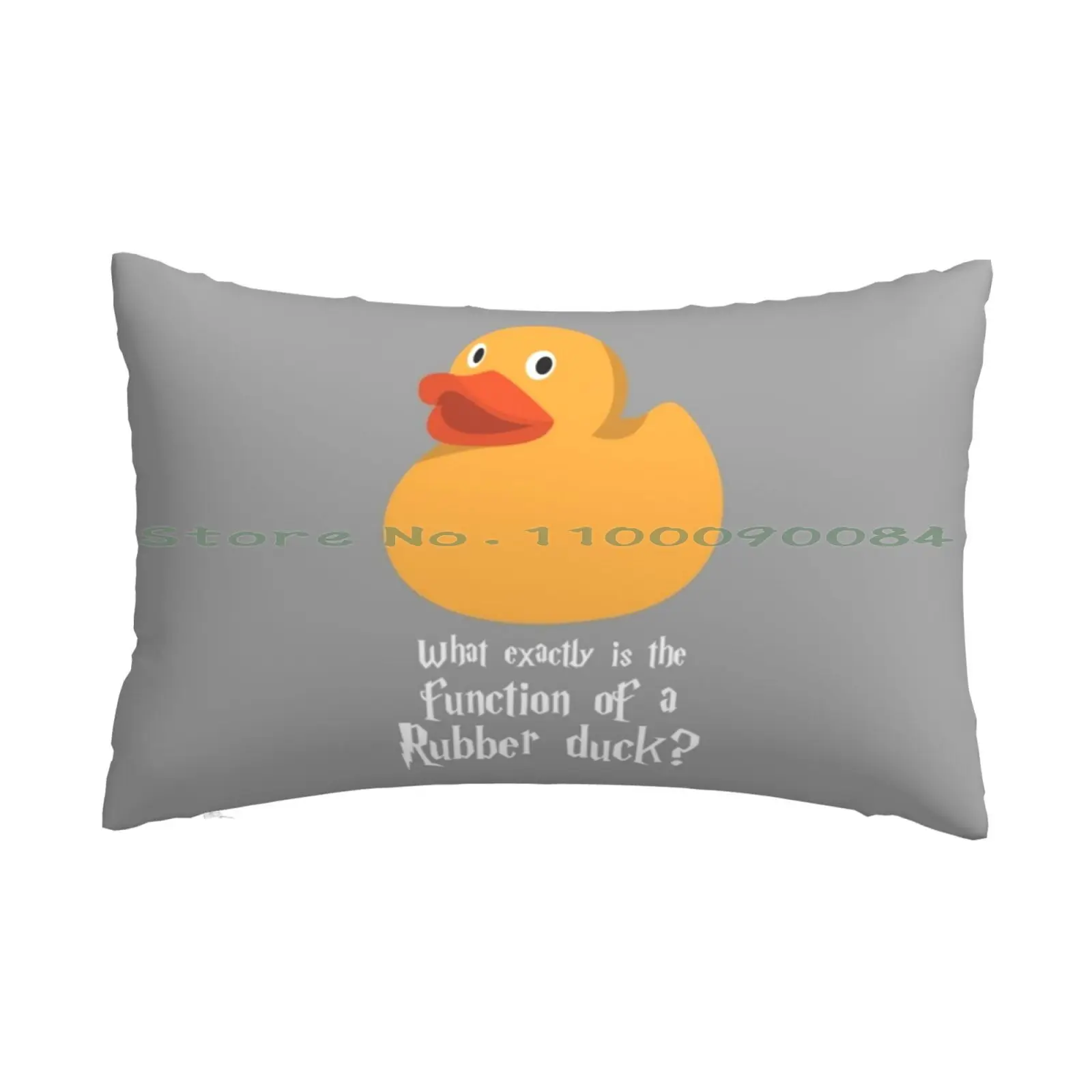 Function Of A Rubber Duck Pillow Case 20x30 50*75 Sofa Bedroom Duck Function Arthur Weasley Rubber Long Rectangle Pillowcover