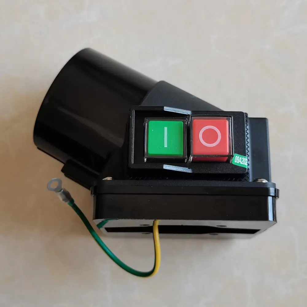 KEDU KOA5L Interruptor de botón electromagnético con enchufe 2P+E 250V 16A IP54 CE