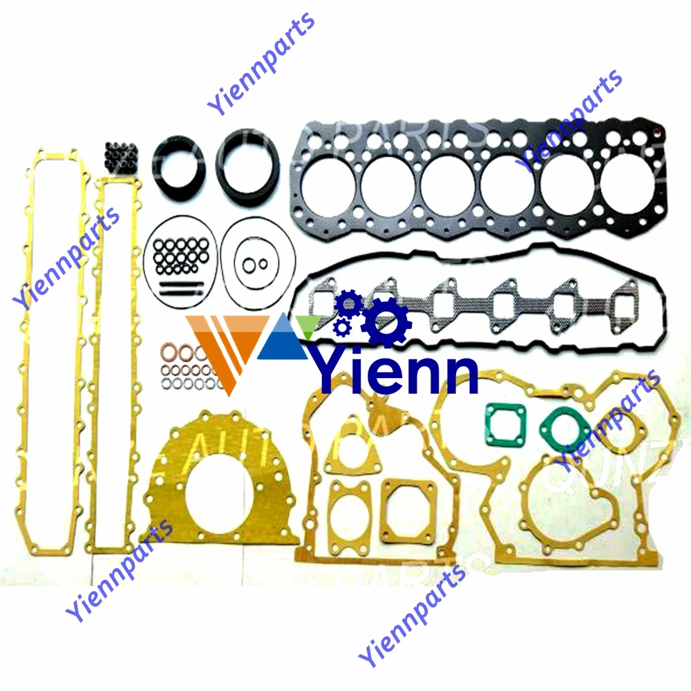 For Caterpillar cat C6.4 Full Gasket Kit Excavator Tractor Loader Diesel Engine Spare Parts