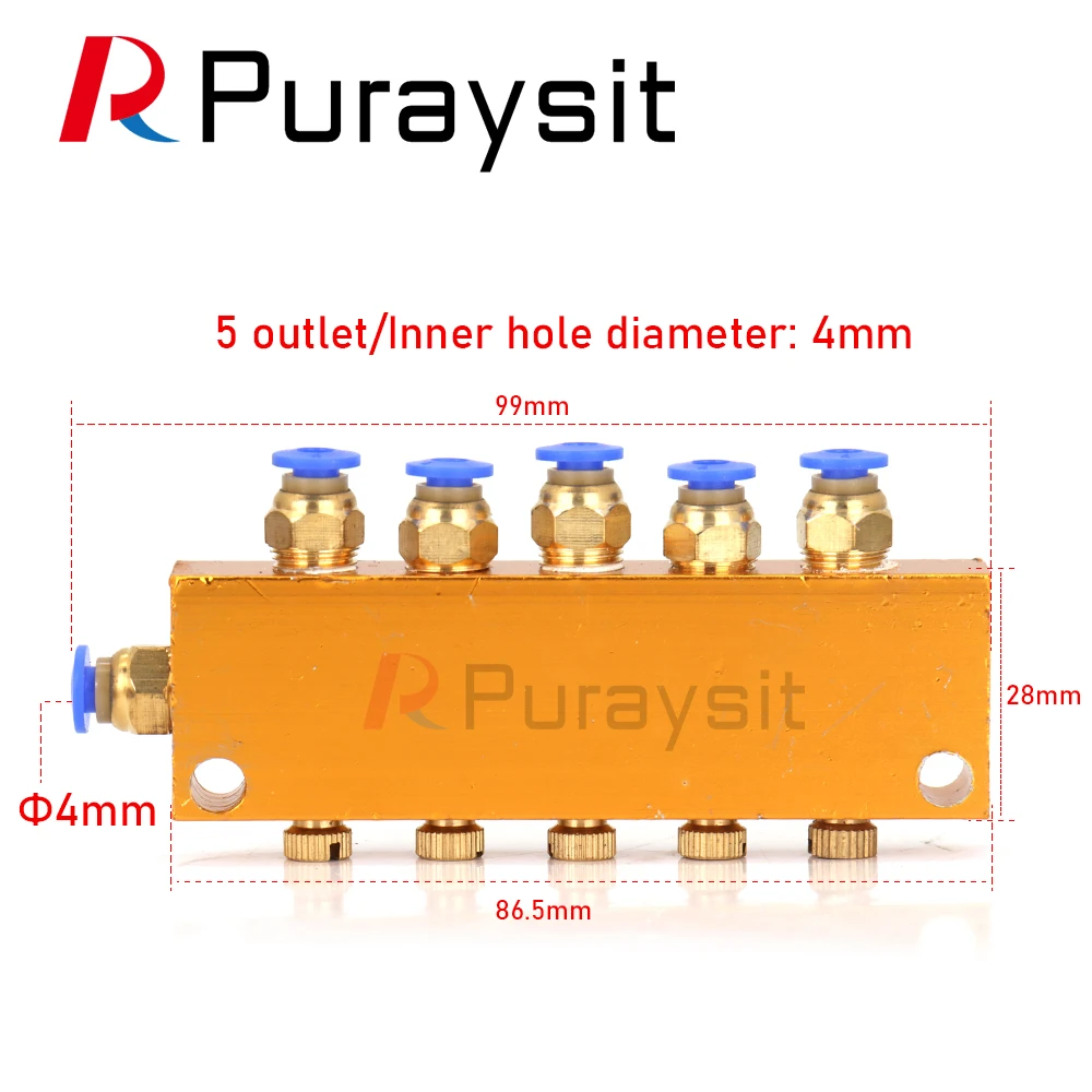 CNC Engraving Router machine Handle Oil Pump Kit Oil outlet M8X1 Φ4mm Manual Oil Pump Manual injection pumps lubrication pump