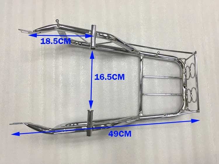 Motorcycle Rear Box Rack Motorbike Back Seat Luggage Carrier Shelf For CG125 Honda XF125 ZJ125