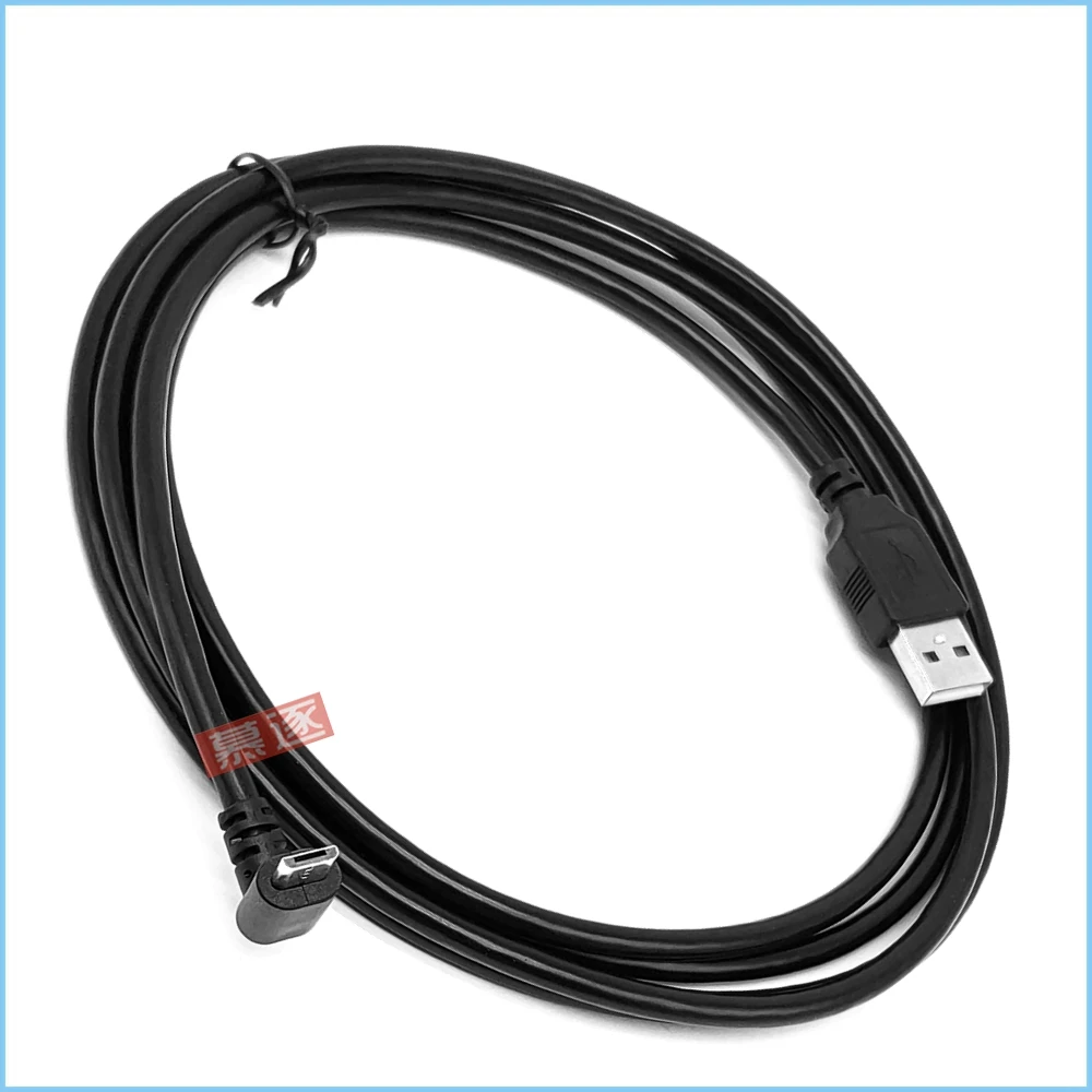 위/아래/왼쪽/오른쪽 각도 90 도 USB 마이크로 USB 수-USB 수 데이터 충전 커넥터 케이블, 25cm 50cm 태블릿 5 피트 1m