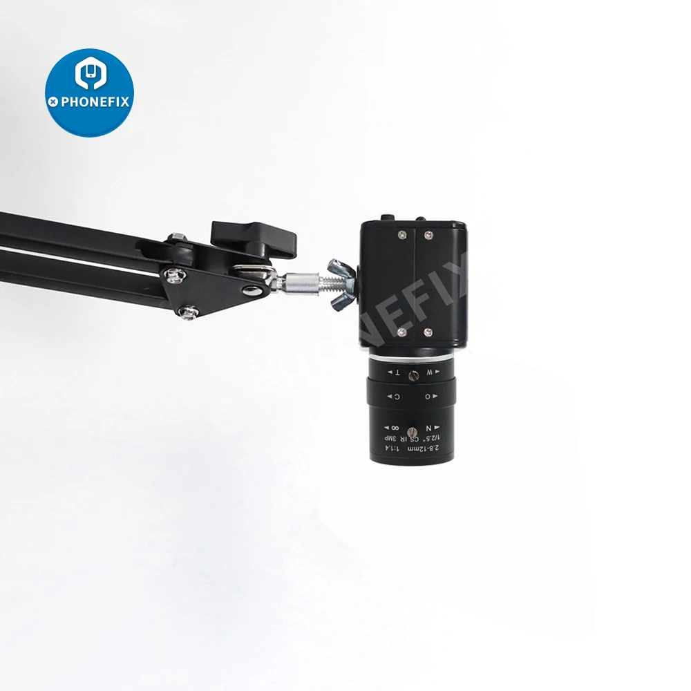 보안 IP 카메라 산업용 기계 비전 이미징용 수동 다초점 CS 마운트 렌즈, 메가픽셀 CCTV 렌즈, 1/2.5 인치 F1.4, 2.8-12mm