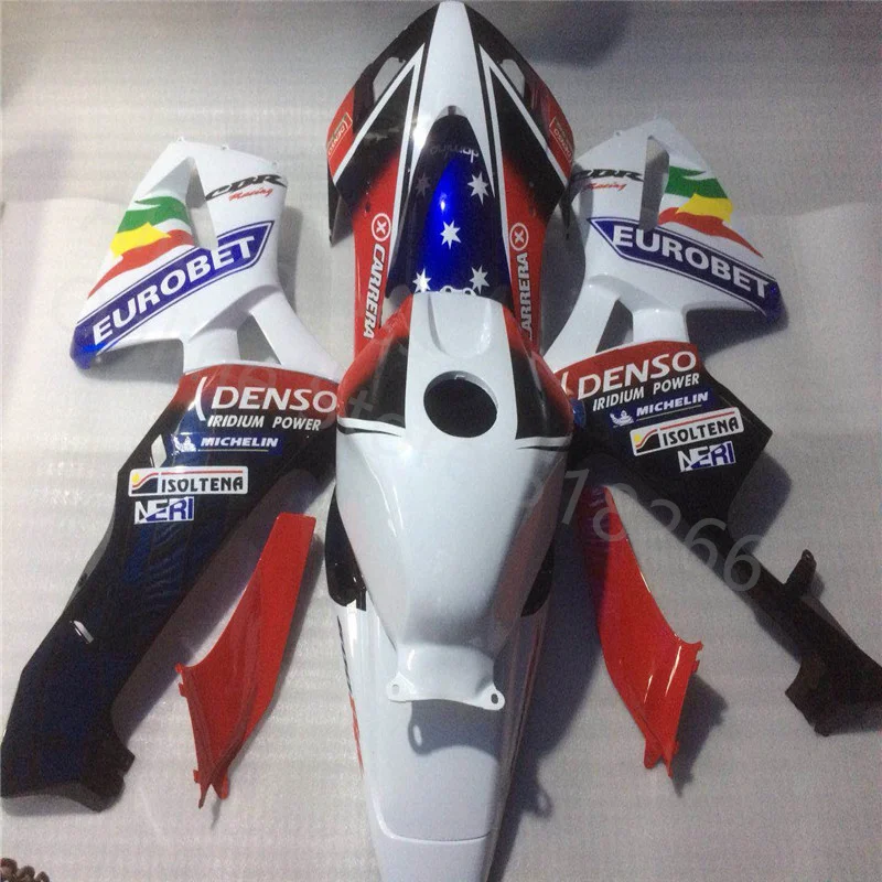 White red black  fairing  for HONDA CBR600RR 03-04 CBR 600 RR  F5 2003 2004 CBR600 2003-2004 ABS  Injection body fairing