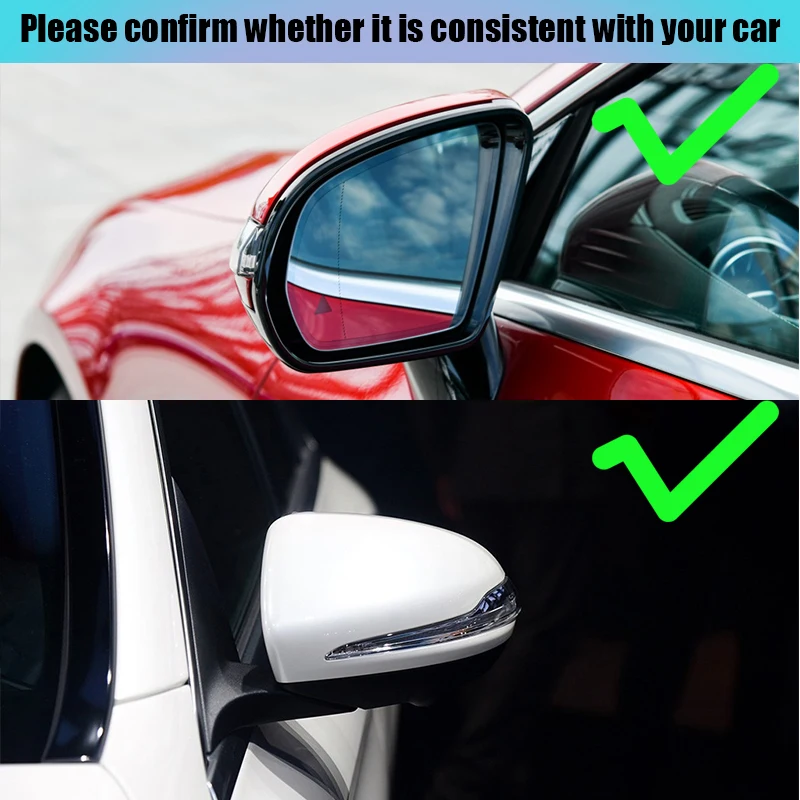 Rearview Wing Side View Mirror Glass for Mercedes C-Class W205 C180 C200 C220 C250 C300 2014-2020 Left & Right Heated